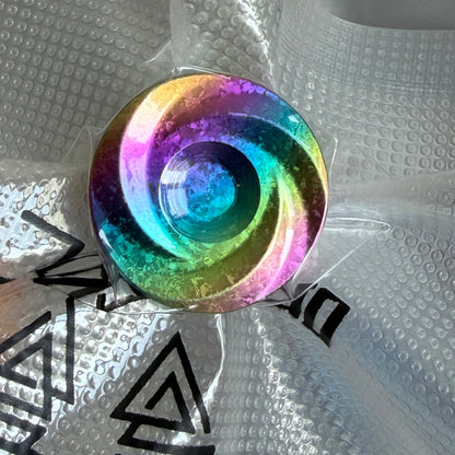 Cookie button V1 - Crystal Ti