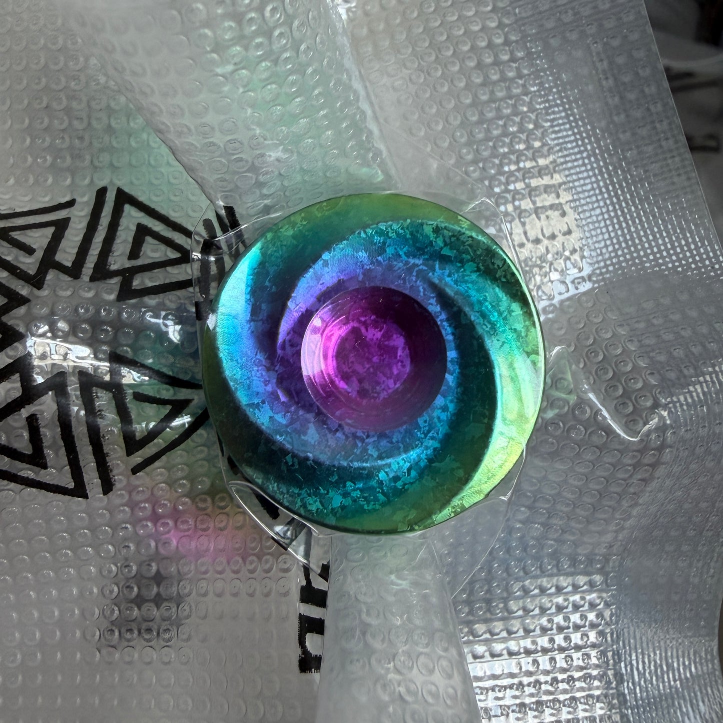 Cookie button V1 - Crystal Ti