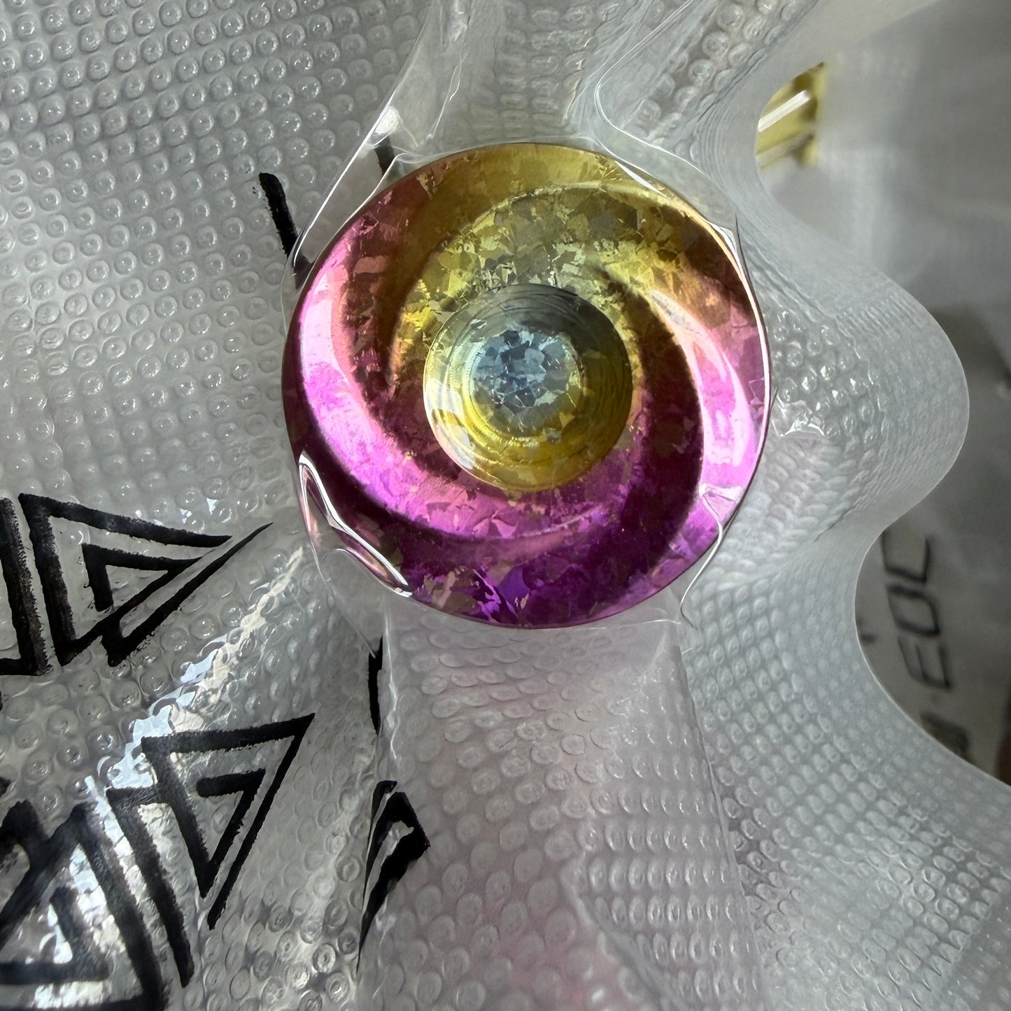 Cookie button V1 - Crystal Ti