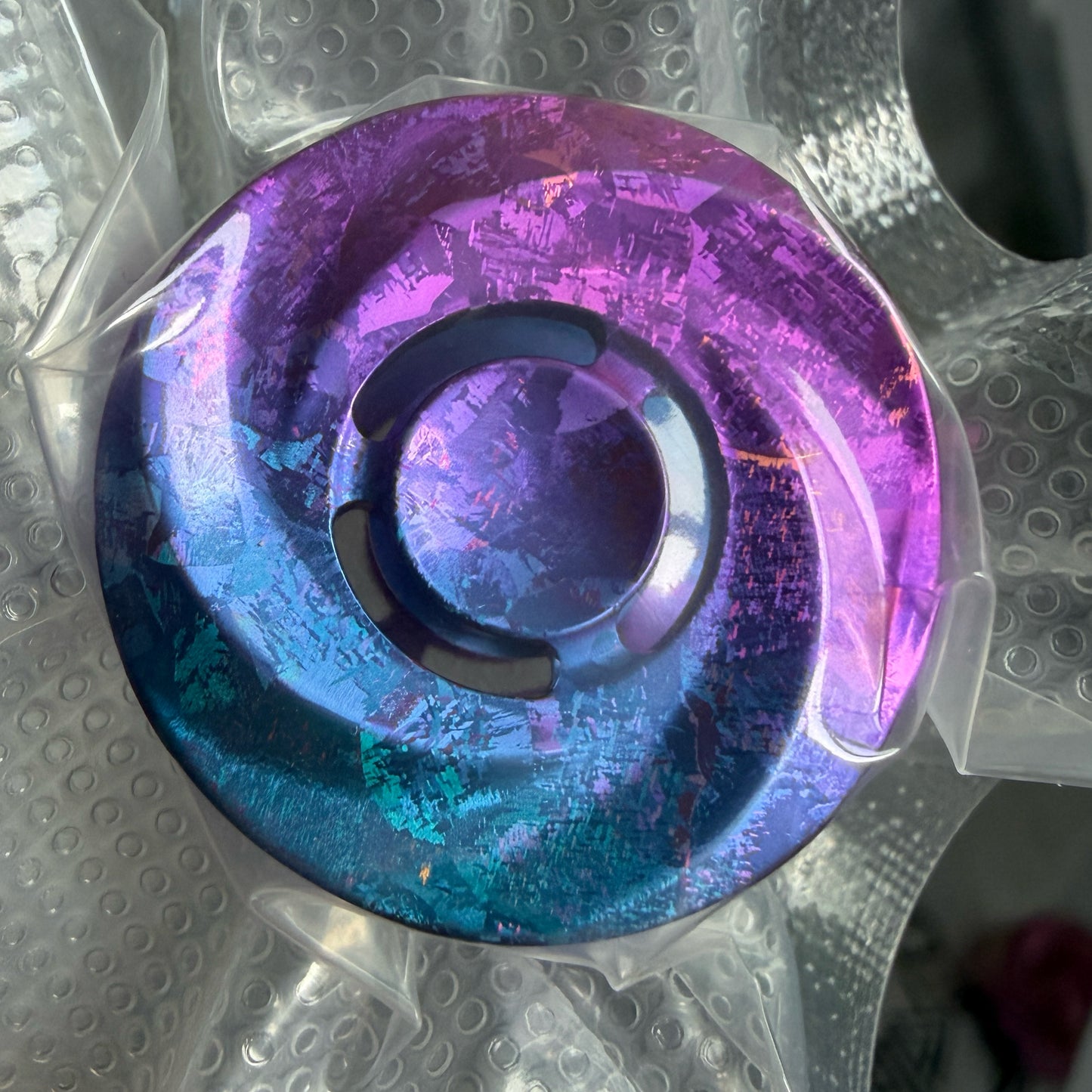 Cookie button V2 - Crystal Ti