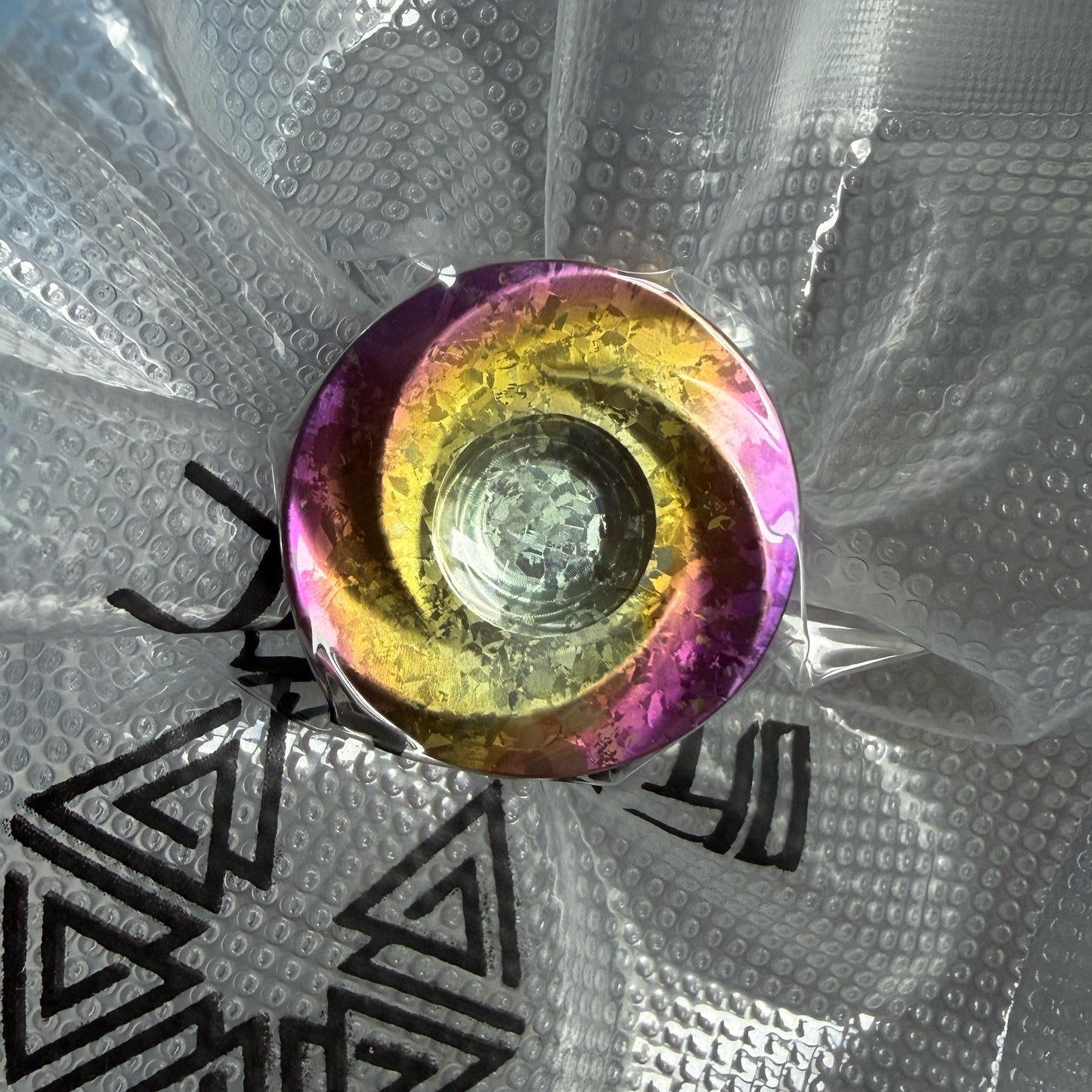 Cookie button V1 - Crystal Ti