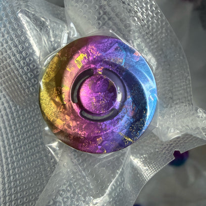 Cookie button V2 - Crystal Ti