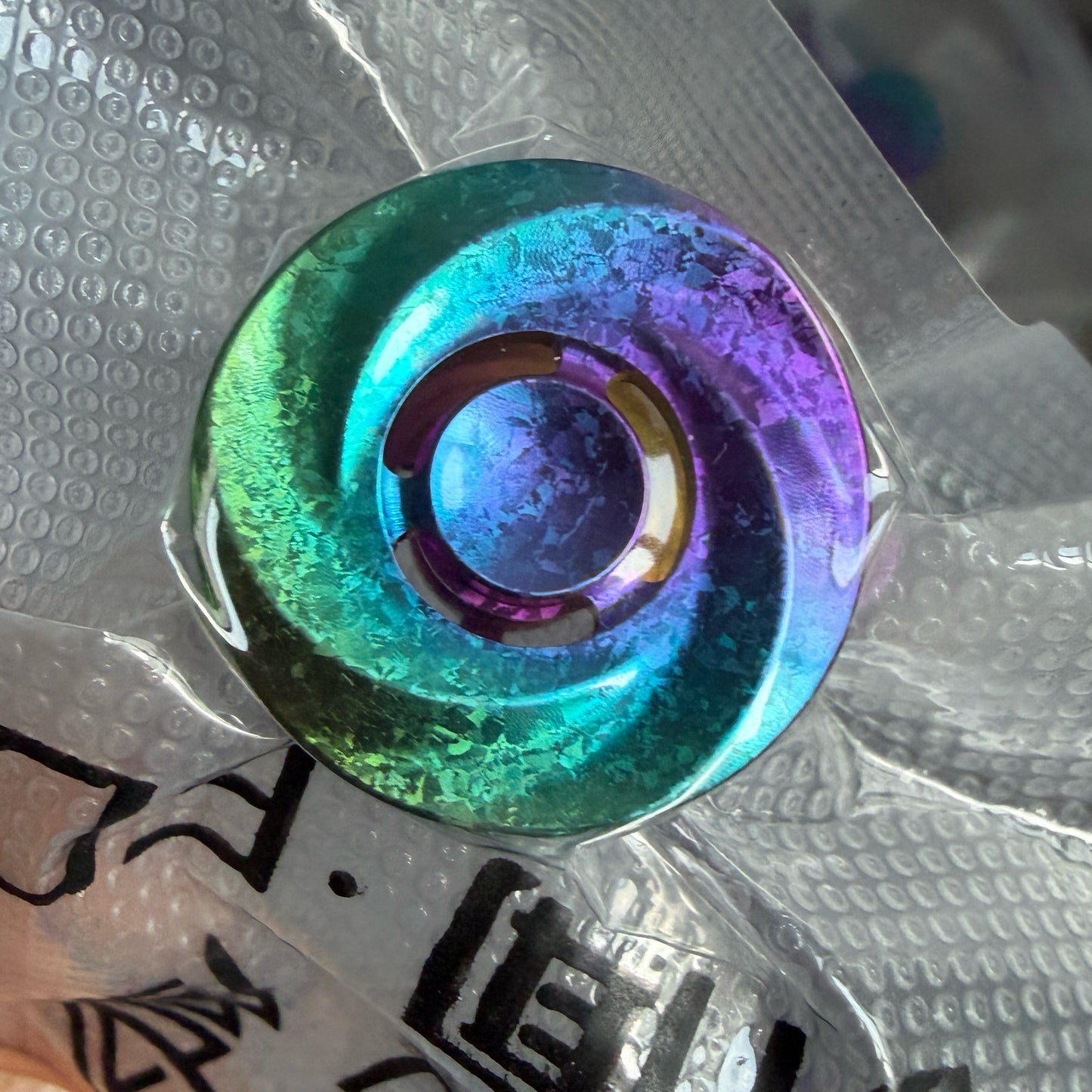 Cookie button V2 - Crystal Ti