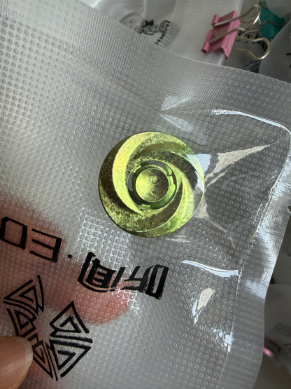 Cookie button V2 - Crystal Ti